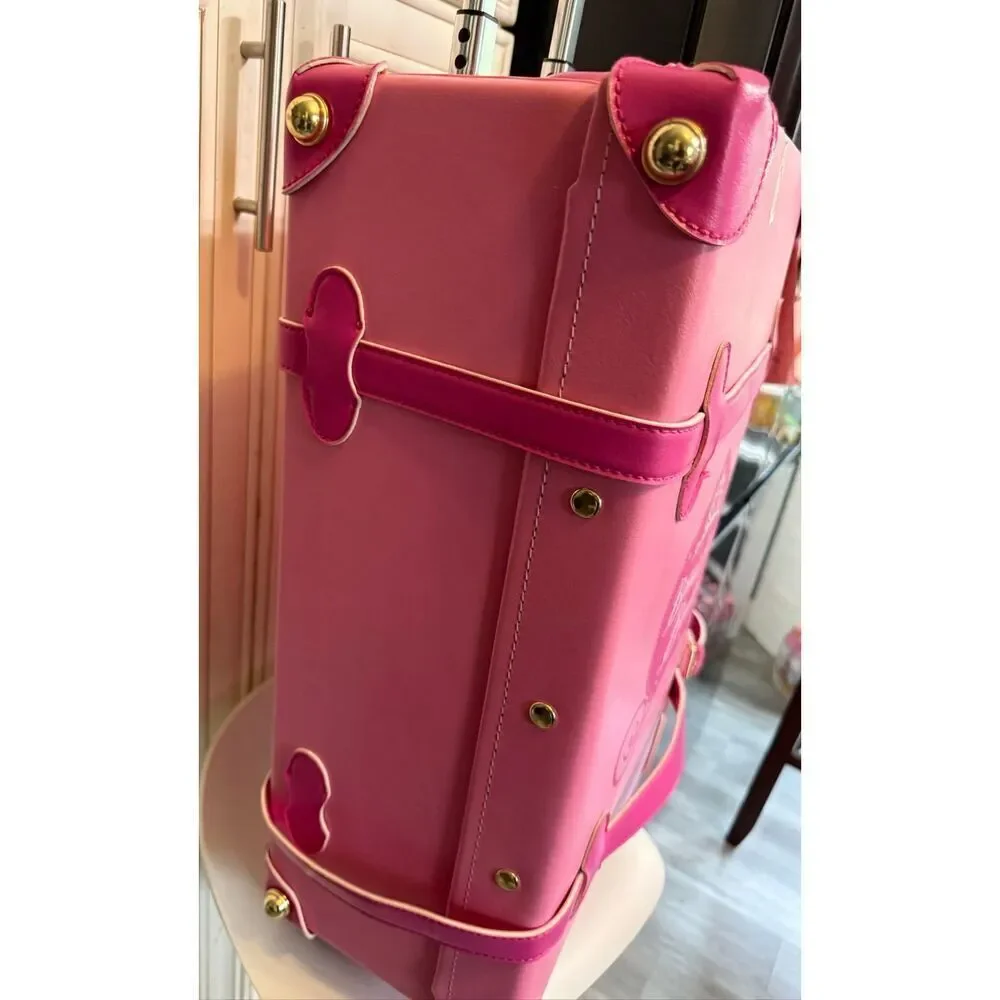 Disney Parks Bibbidi Bobbidi Boutique Disney Fantasy Cruise Ship Luggage Pink OS